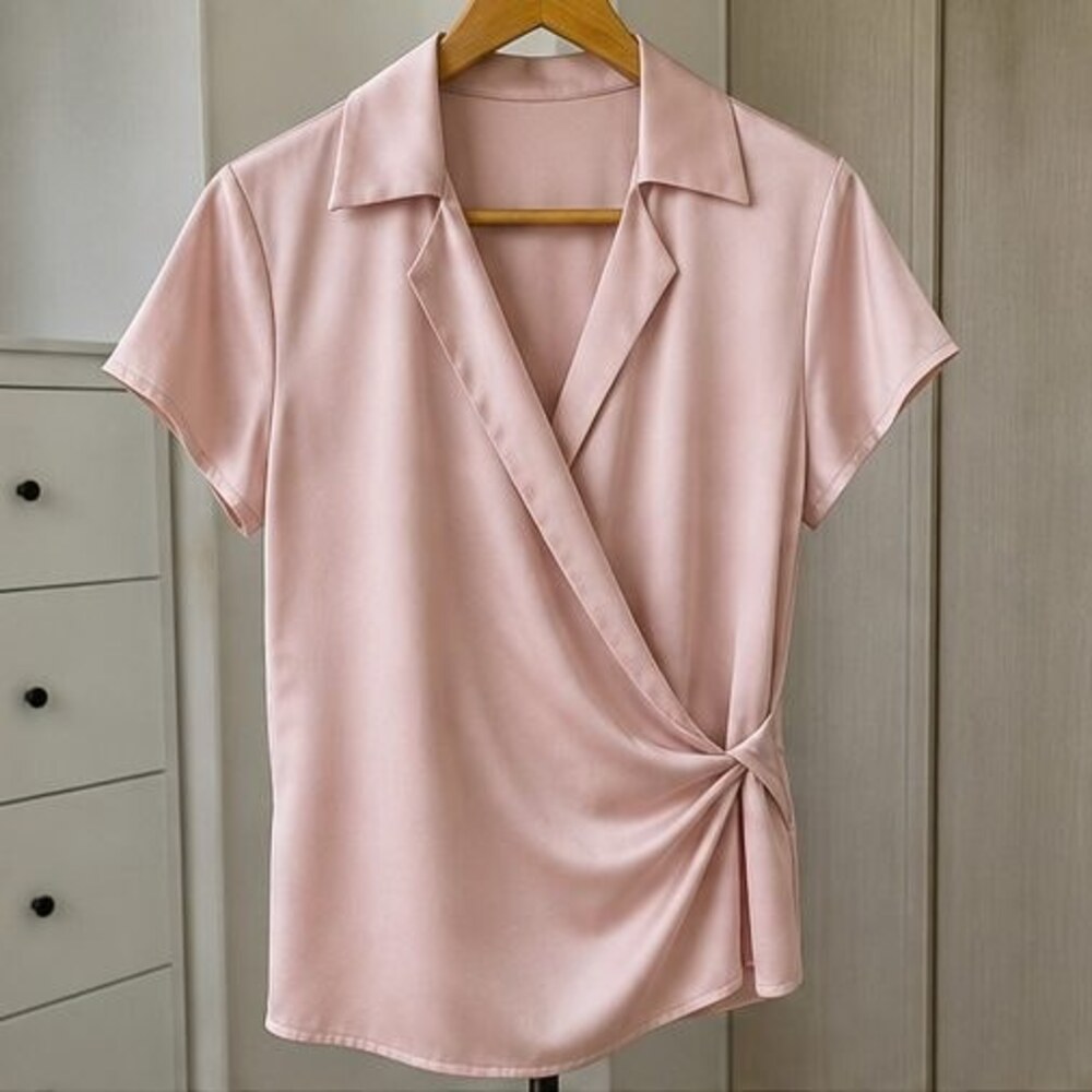 Blush Ruffle Blouse